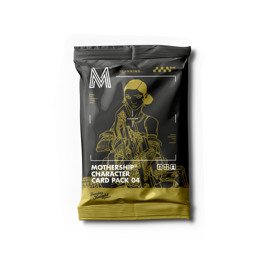 MOTHERSHIP CHARACTER CARD PACK 04