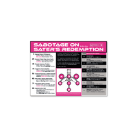 Sabotage on Sater's Redemption